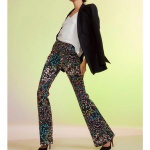 Cynthia Rowley Bonded Fit and Flare  Pants